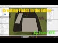 How to create fields in giants editor