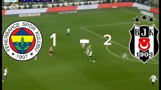 Beşiktaş Fenerbahçe Maç Özeti