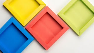 Origami Photo Frame - 3D Photo Frame - Paper Craft - DIY