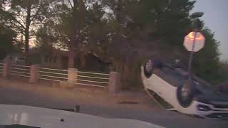 Rollover Crash at Basin & Linda