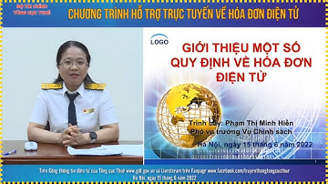 Quy định về hóa đơn điện tử theo nghị định 123, thông tư 78 của Tổng Cục Thuế