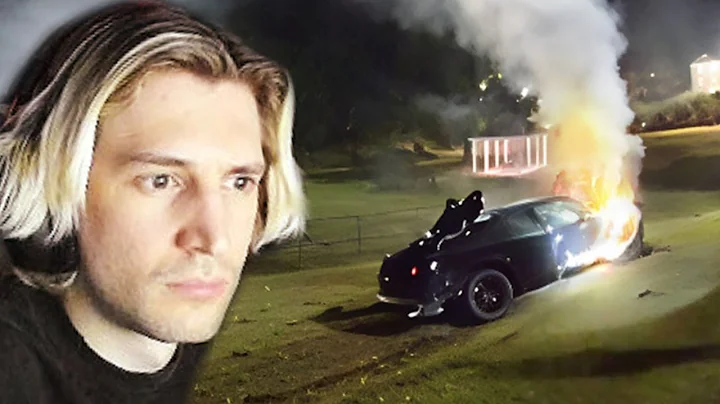 Crashed Hellcat Leads Police to Deadly Scene | xQc Reacts