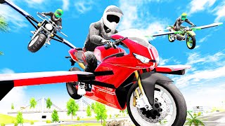 Flying Motorbike Simulator #videojuegos | Juegos de Simulador de Coches screenshot 2