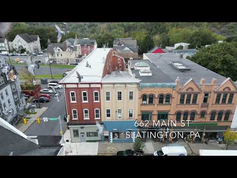 662 Main St, Slatington, PA home video tour