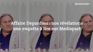 Violences sexuelles : nos révélations sur Depardieu