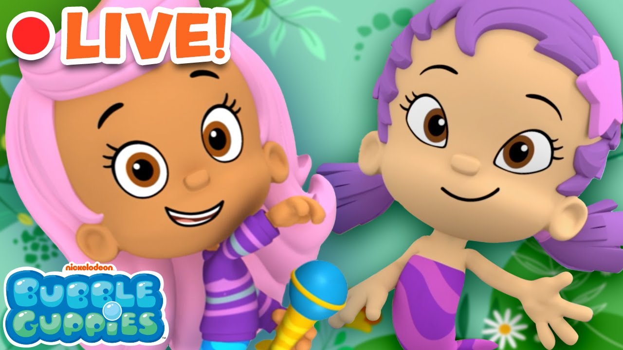 🔴 Bubble Guppies Springtime Marathon! | Episodes, Games, Songs, + More! | 24/7 Live Stream's Banner