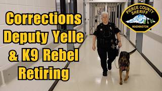 Corrections Deputy Yelle and K9 Rebel Retired
