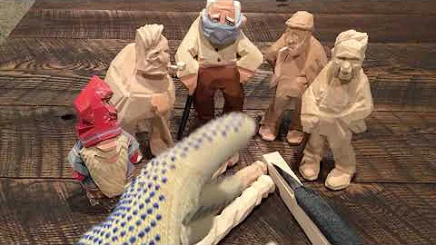 Folk Art: "Scandinavian Flat Plane Carving," Charl...