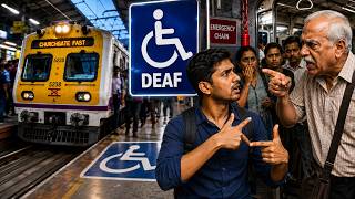 Deaf Passenger Stopped In Mumbai Local Divyangjan Coach? Train Halted After Dispute