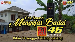 Cek Sound Mengejar Badai bersama ARIESTA 46 Audio