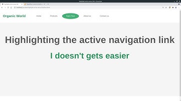 How to Highlight visited menu nav links with CSS and javascript