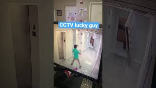 Famous Falling Light fixture almost hits man  #wow #lucky #fyp #shorts #cctv tyh Wealth