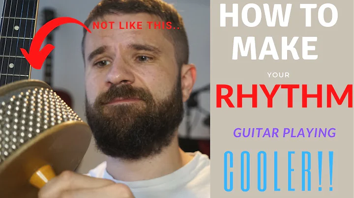 How to make your rhythm guitar playing sound COOLE...