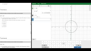 8th Grade STAAR Volume Desmos