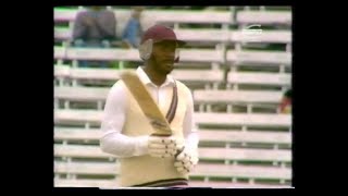 ENGLAND v WEST INDIES 2nd TEST MATCH DAY 5 LORD'S JULY 3 1984 GORDON GREENIDGE LARRY GOMES