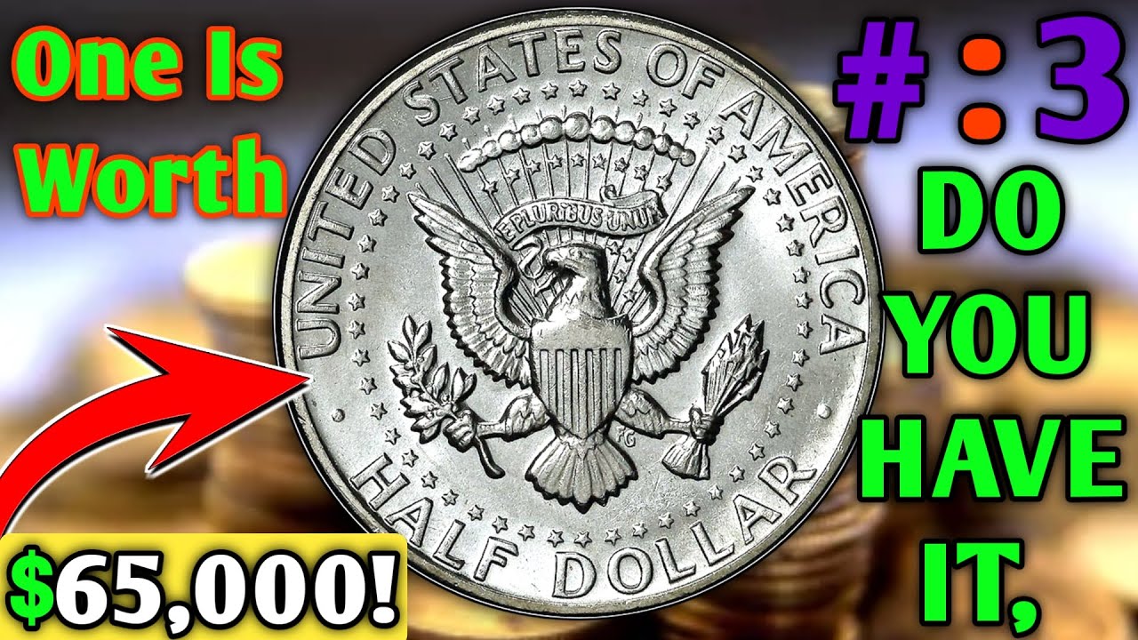 Top 3 Kennedy Half Dollars Worth Money to Look For – One is Worth $65,000!