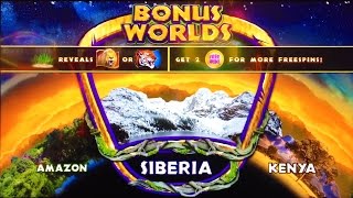 ++NEW Lion's Roar slot machine, first look, live play & 2 bonuses screenshot 2