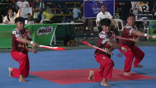 Arnis demonstrations at the 2023 Palarong Pambansa screenshot 4