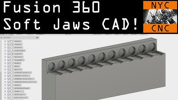 Production Clamp Soft Jaws: Fusion 360 CAD!  Widget78