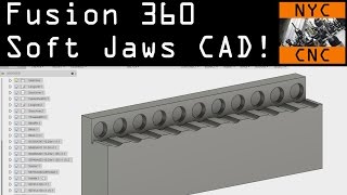 Production Clamp Soft Jaws: Fusion 360 CAD!  Widget78 screenshot 1