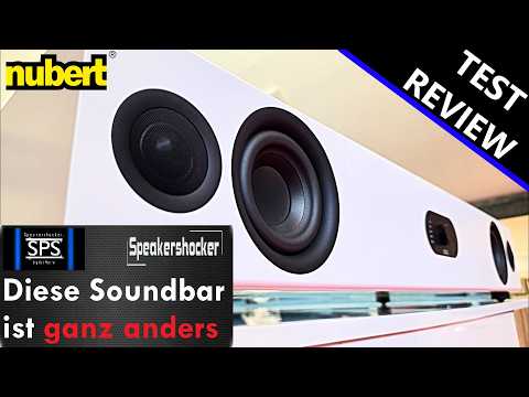 Nubert nuPro AS-3500 Test | Review | Soundcheck. This soundbar with subwoofer improves your audio.
