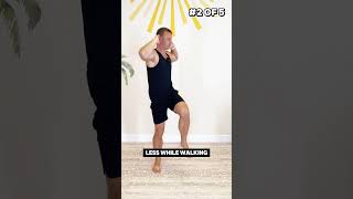 Knee raises crunches help seniors maintain and improve mobility #seniorfitness