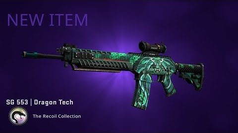 SG 553 | Dragon Tech TradeUp Attempt (Minimal Wear)