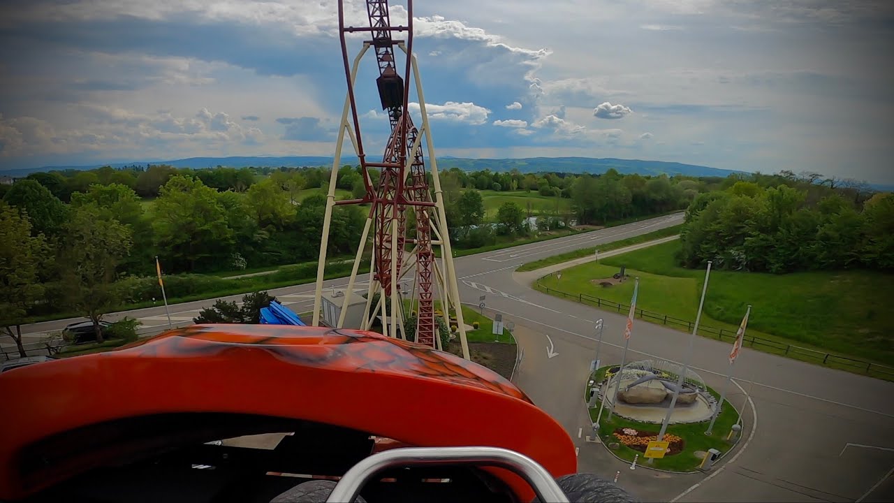 Cobra | Onride (POV) | Pax Company Shuttle Coaster | Conny-Land