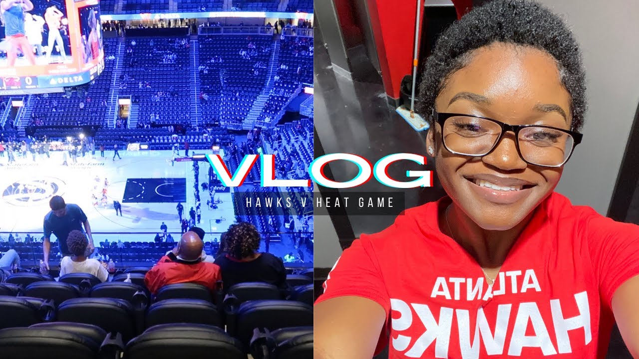 ATL Hawks v Miami Heat Game|| VLOG - YouTube