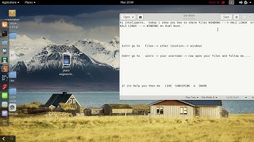 how to share files windows to kali linux on dual boot in a easy method