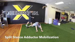 Split Stance Adductor Mobilization
