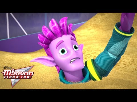 Sand Trap | Mission Force One: Connect And Protect | Disney Junior