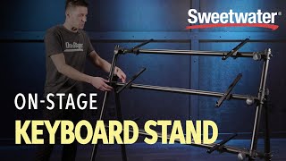 On-Stage Stands KS7903 3-tier A-frame Keyboard Stand Demo