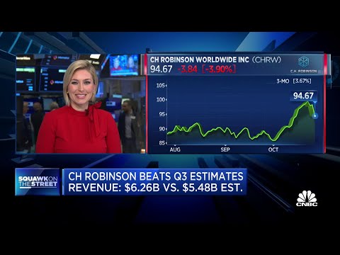 C.H. Robinson CEO on supply chain disruption, Q3 results and future of trucking