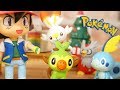 Pokemon StopMotion anime!「pokemon christmas」ヒバニー・メッソン・サルノリのクリスマス
