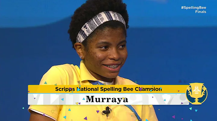 2021 Scripps National Spelling Bee Finals Winning ...