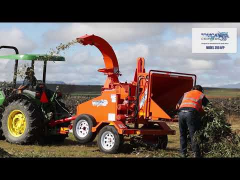 TOMCAT Wood Chipper 250mm/10" AFP Tractor PTO for Fruit Trees, Farming, Tree Felling & Bush Clearing