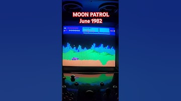 Moon Patrol: Classic Arcade History #videogames #arcade #moonpatrol #80s