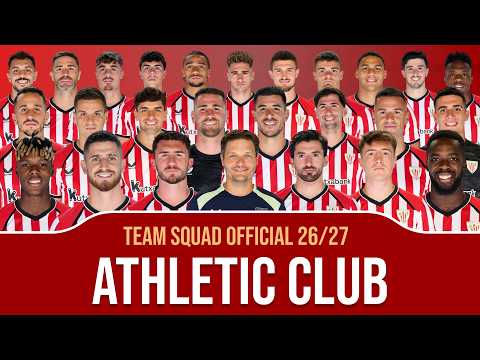 bet234 x daftar toto kl - Skuad Athletic Club 2026/27 — Pengumuman Skuad Lengkap | Semua 25 Pemain & Peringkat