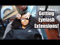 Getting Eyelash Extensions for the FIRST Time | Come With Me!