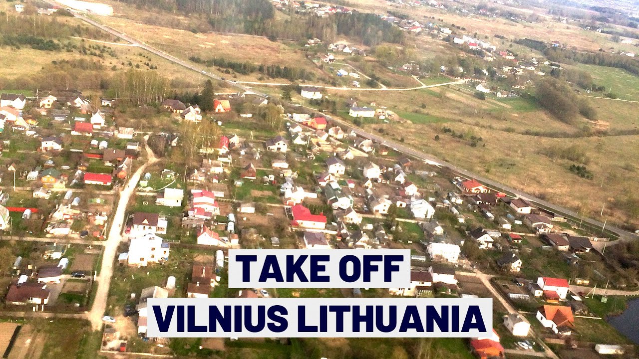 Vilnius Airport Take Off | Ryanair 737-800