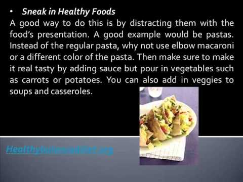 Tips to Making Healthy Meals for Picky Eaters - YouTube