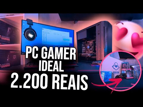 PC Gamer Custo x Beneficio para rodar quase TUDO com 2.200 Reais