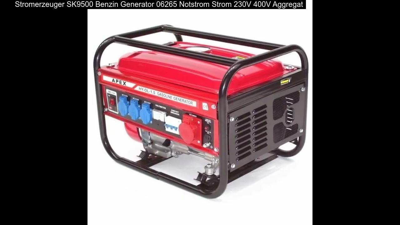 5 5 Ps Benzin Stromerzeuger Stromgenerator Notstrom Aggregat Mega www.youtube.com