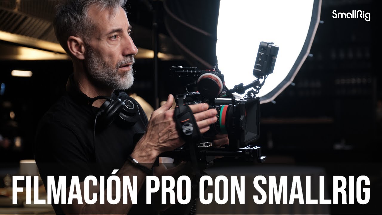 FILMACIÓN PRO con SMALLRIG COB RC120 - YouTube