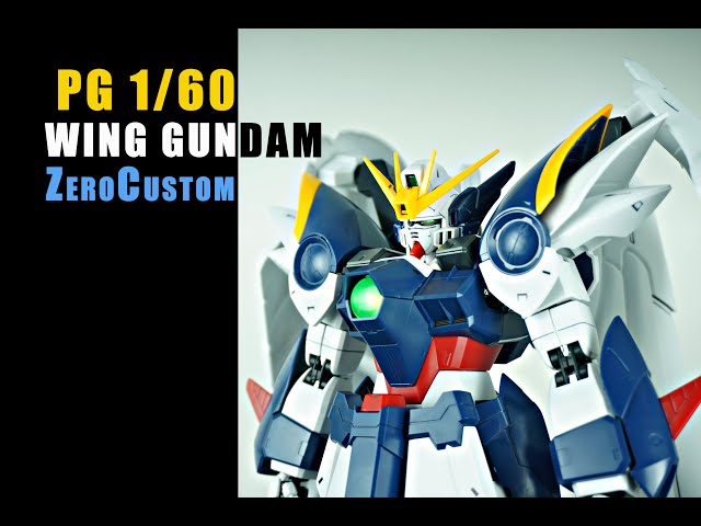Review PG 1/60 Wing Gundam Zero Custom - YouTube