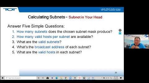 พื้นฐาน IP Network - Ep.01: IPv4 Address และการออกแบบ Subnet - part 1 of 2