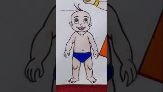 How To Draw Raju Cartoon-Chhota Bheem How To Draw Cute Chhota Bheem Raju