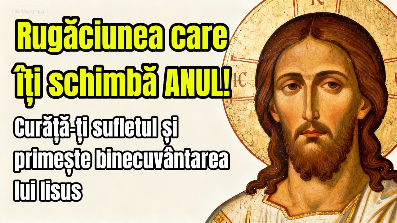 Rugăciunea de început de AN 2026 îți aduce binecuvântare și protecție pentru tot anul