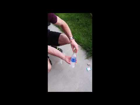 Instruction: Alka Seltzer bottle rocket